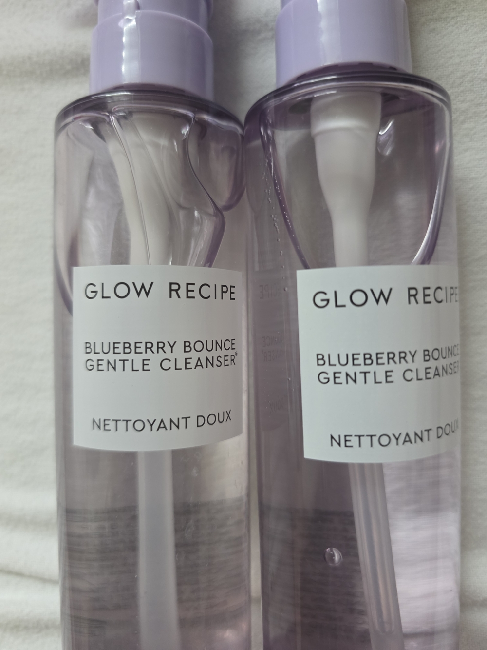 x2 Glow Recipe Blueberry Bounce Gentle Cleanser - Lavender Clear Gel